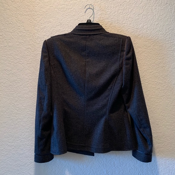 Escada wool blend dark grey blazer, size 38 - Picture 2 of 12